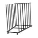 thumbnail image 3 of Estante de almacenamiento de cartón con ruedas giratorias de 360 degree, organizador de paneles de lona, ​​estante de hierro multiusos para interiores,, 3 of 8