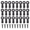thumbnail image 1 of unbranded 100Ud Accesorios Para Enmarcar Fotos Con Clips Y Tornillos En Acero Negro Duradero, 1 of 8