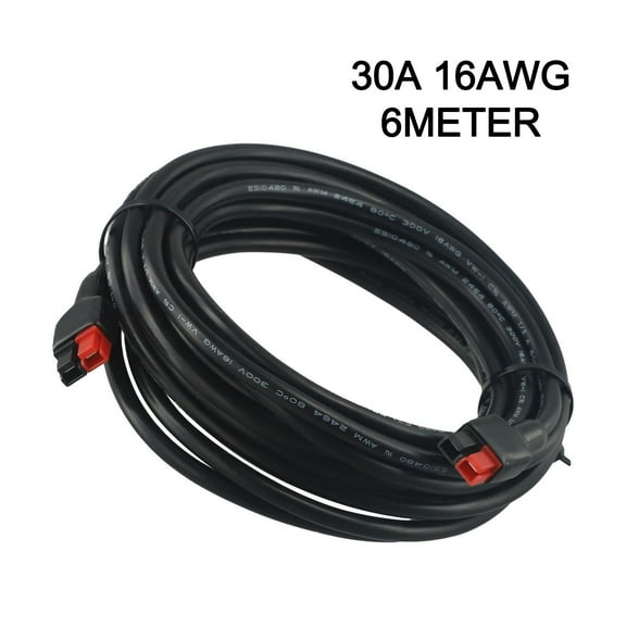 1pcs 16AWG Solar Extension Cord For Anderson Connector 45A Solar Extension Cable Generator Solar Panel Stations Accessories