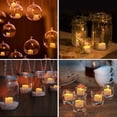 thumbnail image 6 of Goldprice LED Flameless Tea Lights - Ivory Votive Candles for Halloween, Wedding, Christmas - Battery Powered (24 Pack), 6 of 10