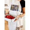 thumbnail image 5 of Pop Clink Fizz, Champagne Glasses (Cotton Canvas Apron, Kitchen Cooking, Baking, Grilling, Unisex with Pockets), 5 of 5