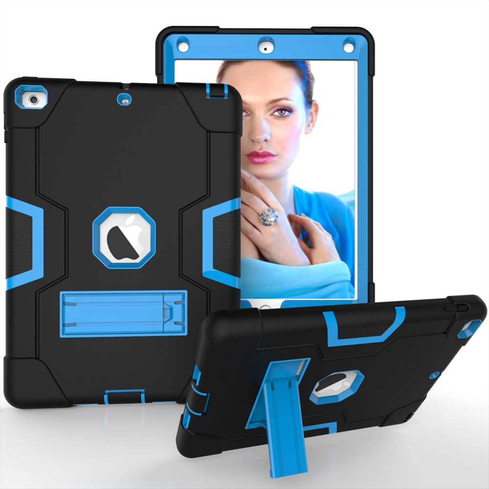 iPad 5th Gen Case,iPad 6th Gen Case, Dteck Heavy Duty Rugged Shockproof