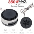 thumbnail image 4 of 2 Pieces Car Tweeters 350W High Efficiency Mini Dome Tweeter Speakers for Car Audio System, 4 of 5