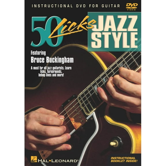 50 LICKS JAZZ STYLE - DVD