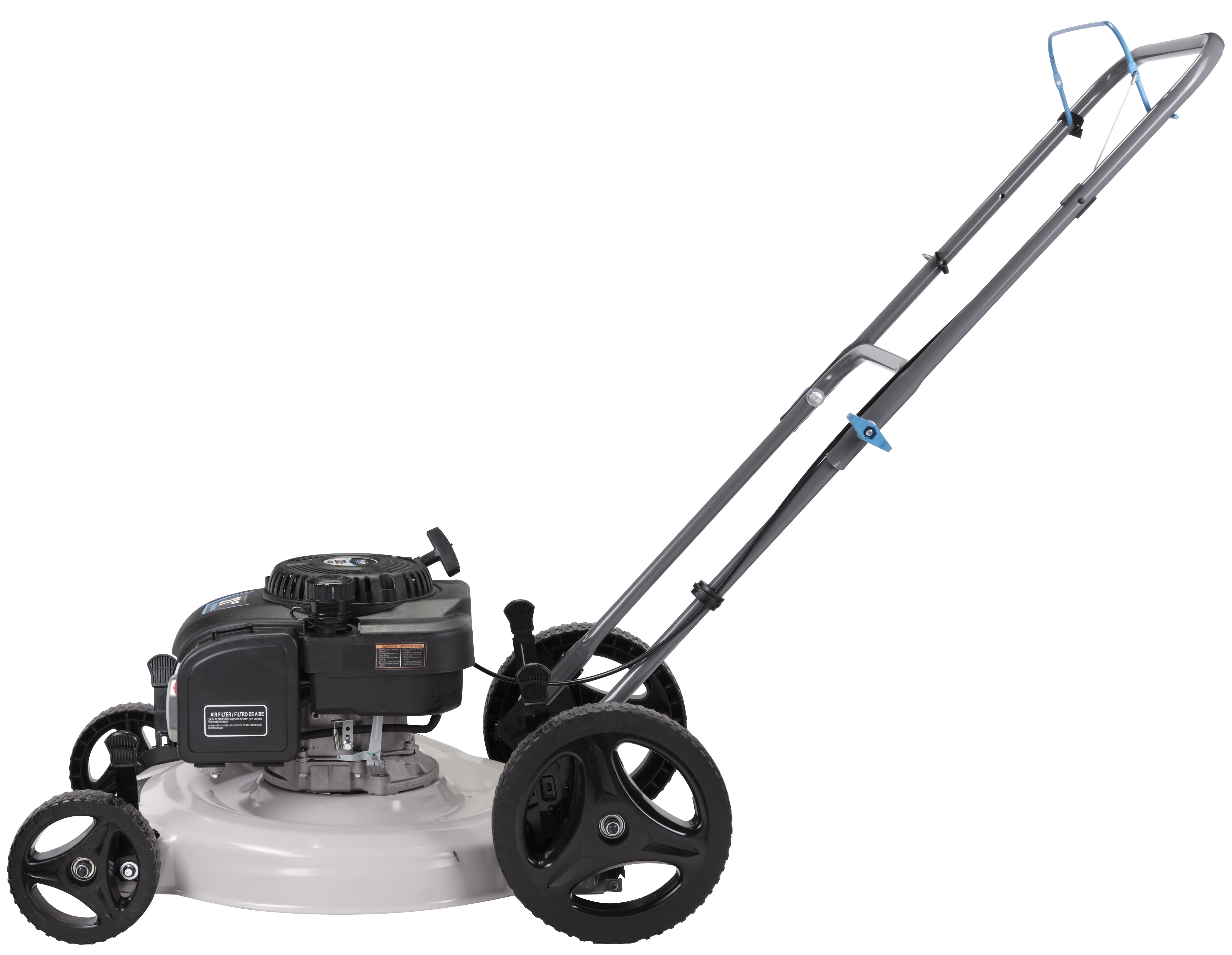 Pulsar 21" Big Wheel Gas Push Lawn Mower with 200cc 4-Stroke Engine with Side Discharge & Mulching