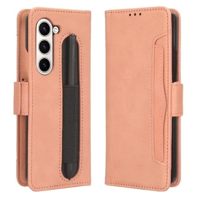 Funda Tipo Billetera GANGXUN para Samsung Galaxy Z Fold 6 – Tapa Flip con Tarjetero