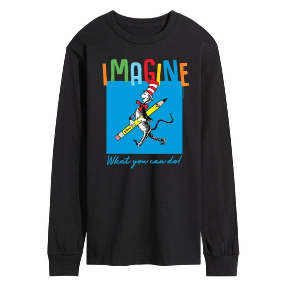 Dr. Seuss - Seuss Imagine Trio - Men's Long Sleeve T-Shirt