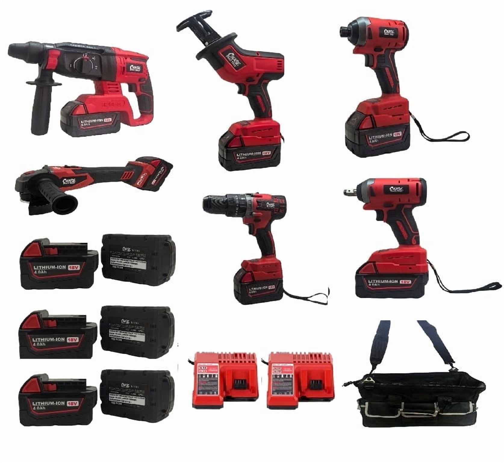 PORTER CABLE PCCK617L6 20V MAX Lithium-Ion 6 Tool Combo Kit