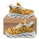 thumbnail image 1 of Zapatos casuales con cordones de diseñador de marca, zapatos de malla con estampado de notas de moda para mujer, zapatos para caminar al aire libre, zapatillas transpirables antideslizantes para estud, 1 of 6