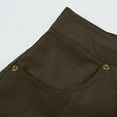 thumbnail image 5 of Jean Shorts for Women Booty Lifting Shorts Womens Shorts Beach Club Festival Wear Women's Loose Solid Color Mini Pant Summer Beach Shorts Buttons Short Hot Pants Cargo Shorts, 5 of 6
