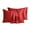 Red, variant on Auchen Satin Pillow Case, 2 Pack Satin Queen Silky Pillowcase for Hair and Skin, Satin Pillowcase Set of 2-King Size (20"x36")Purple-2