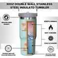 thumbnail image 4 of Pomeranian Gift for Dog Lover,30 oz Pomeranian Tumbler Stainless Steel Insulated with Handle (Pomeranian-Seaform, 30 oz), 4 of 6