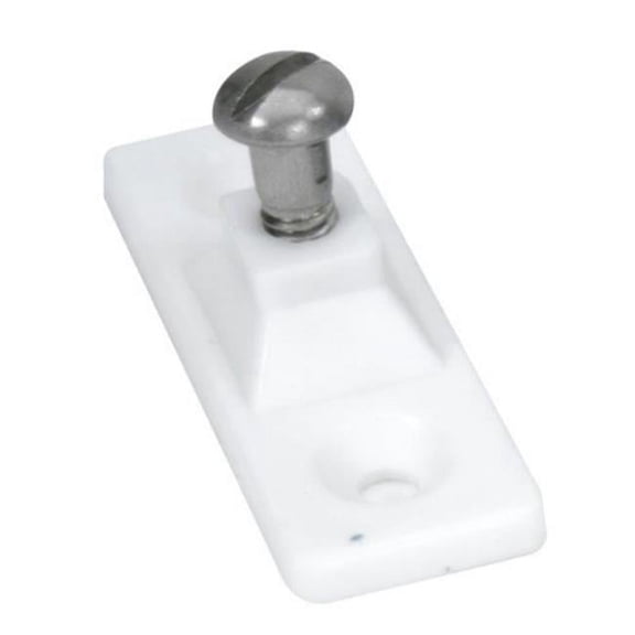 3415BP 2-Hole Side Mount Deck Hinge, Black