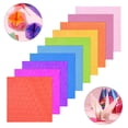 thumbnail image 3 of MasteelfCA 100 Sheets Iridescent Glitter Paper Origami Paper Colorful Handcraft Square Paper Art DIY Crafts, 3 of 8