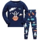 thumbnail image 1 of Pijamas de dibujos animados para niños, conjunto de ropa de otoño e invierno, dinosaurios, novedad de 2021, 1 of 4