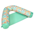 thumbnail image 2 of Big Joe Noodle Sling XL Pool Float, Sweet Shells Peach, Doubled-Sided Mesh, Quick Draining Fabric, No Inflation Needed, 2 of 8