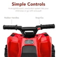 thumbnail image 6 of Best Choice Products 6V Kids Ride-On 4-Wheeler Quad ATV Car w/ 1.8mph Max Speed, Treaded Tires - Red, 6 of 7