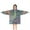 Blue Pioneer Flower, variant on Blue Pioneer Flower and Paisley Pattern Blanket Hoodies for Kids 6-13YR Oversize Wearable Blanket Hoodies for Boys Girls Teens