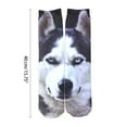 thumbnail image 3 of Aellinatey Adult Funny Animal Paws Socks for Cat Tiger Dog Leopard Claw 3D Print Crew Hosie, 3 of 21