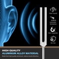thumbnail image 3 of Juego de horquillas de afinación Hugbow de aleación de aluminio de 128 Hz, 136,1 Hz, 256 Hz, 384 Hz, 3 of 5