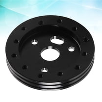 FONDOTIN 6 3 Steering Wheel Adapter Riser Quick Adapter For Wheel Durable Black For Enhanced Compatibility