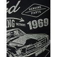 thumbnail image 3 of Ford - Camiseta Mustang Detroit de Algodón para Hombre (Negro), 3 of 3