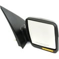 thumbnail image 3 of MIRROR Compatible For 2004-2006 Ford F-150 Right Passenger Heated Power Glass In-housing Signal Light Textured Black, 3 of 5