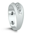 thumbnail image 2 of SZUL 1 Carat TW Diamond Men's Ring in 10K White Gold (J-K-L Color, I2-I3 Clarity), 2 of 5