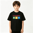 thumbnail image 2 of Its Science Bruh Element Boys Graphic Tee, Funny School Joke 100% Cotton Kids Short Sleeve T-Shirt 4-13Y, 2 of 5