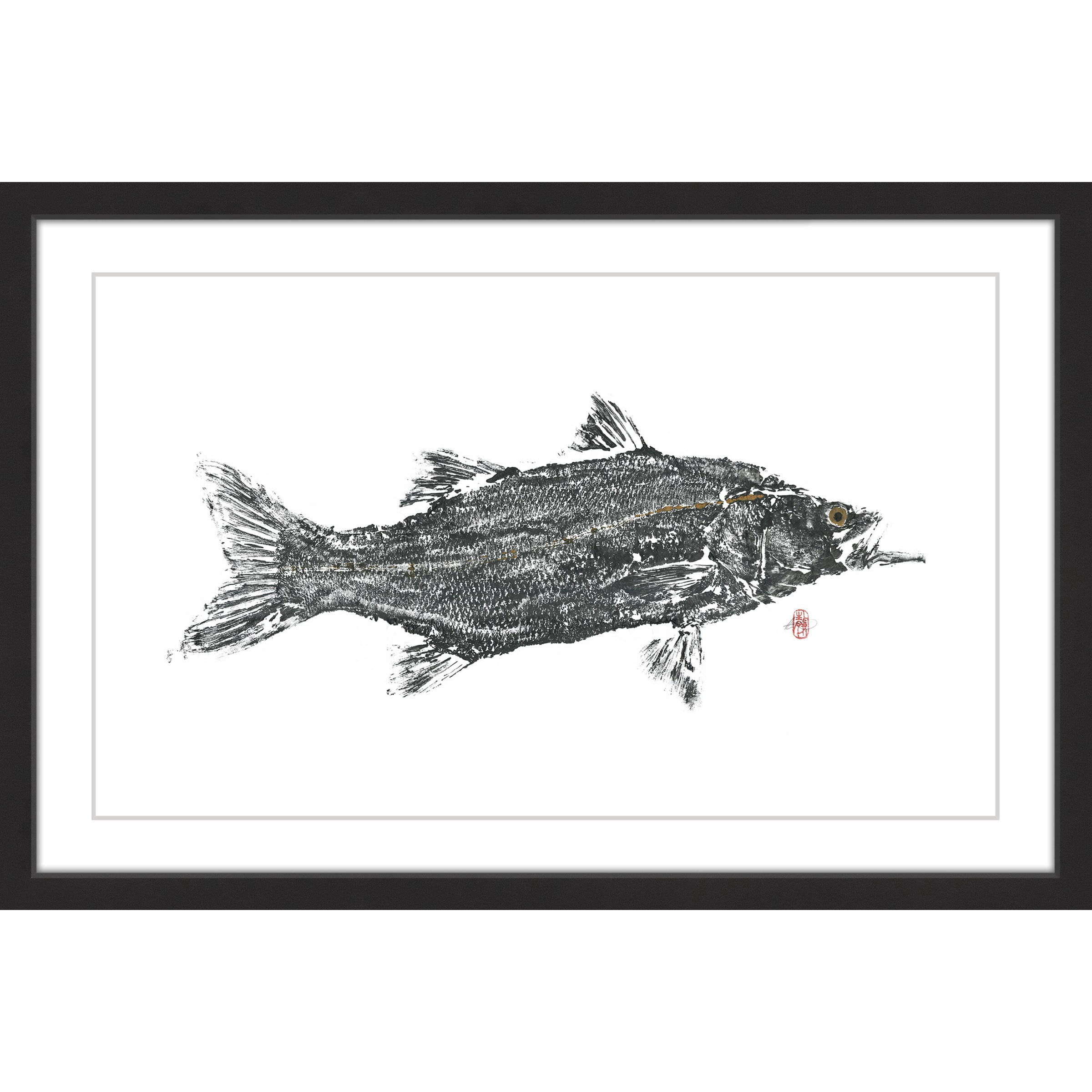 "Predator" Framed Painting Print