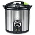 thumbnail image 1 of Open Box Presto Precise 02152 17 Qt Stainless Steel Electric Pressure Canner, Silver, 1 of 10