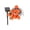 🥝 Orange_Hot#352, variant on Solar Powered Orange String Lights Outdoor Courtyard Waterproof Decorative Orchard Style ABS Ambient Lights Festival Party Garden Decor