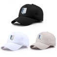 thumbnail image 2 of Gorra de béisbol de Anime para hombres y mujeres, sombrero de ala de Libery Unisex, sombrero Caual de algodón para el sol, patrón de dibujos animados, regalo de fiesta de Cosplay, 2 of 4