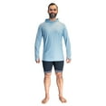 thumbnail image 4 of Bare Eclips Men's Hooded Rash Guard, 4 of 7