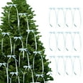 thumbnail image 2 of EWASWON 12 Pack Blue Christmas Bows - Reusable Polyester Ribbon Ornaments for Christmas Tree, Festive Holiday Decorations, 2 of 6