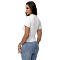 thumbnail image 2 of Women's Summer Short Sleeve Shirt V-Neck Collar Pullover Tops Lightweight Knit Polo Shirt, 2 of 4