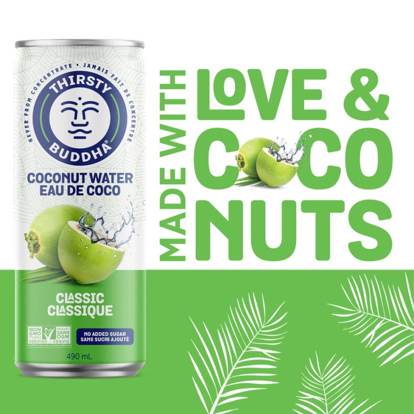 Thirsty Buddha Eau de coco naturelle