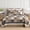 Brown/Beige, variant on Bedduvit Oversized King Bedspreads 120x120, 100% Cotton Lightweight California King Quilt, Farmhouse Patchwork Plaid Bedspreads Coverlet Set, 3 Piece, Brown/Beige