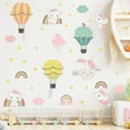 thumbnail image 4 of Wall Stickers Elephant Cloud Rainbow Air Children Playing Bedroom Living Room Porch Home Wall Decoration Wall Sticker, 4 of 6