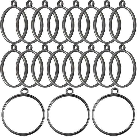 30 Pieces Round Open Back Bezel Pendants Metal Hollow Frame Charms Blank Geometric Frame Molds for DIY Pressed Flower Resin Crafts Jewelry Making, Gun Black