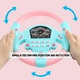 Driving Controller Co Driver Steering Wheel Educational Music Toy For