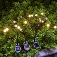 thumbnail image 7 of Solar Path Lights 6 LED 4 Pack Solar Powered Firefly Garden Lights Outdoor Fast Charge Battery Swaying Lights Decorative for Pathway Yard Patio Landscape, 7 of 7