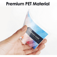 thumbnail image 5 of MaxGear 30 PCS Self Adhesive Laminating Sheets for Business Cards, 10 Mil Thickness, 2.6x3.9 Inches, No Laminator Machine Needed, 5 of 8