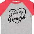 thumbnail image 4 of Inktastic I Love My Grandpa in Black Chalk Heart Boys or Girls Toddler T-Shirt, 4 of 5