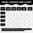 thumbnail image 2 of Disfraz de Halloween Digi Kids Ninja para niños de 4 a 12 años con juguetes, 2 of 4