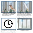 thumbnail image 6 of Window and Door Frosted Glass Coating for Privacy and Decorative Shading Film Application, 6 of 8