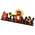 thumbnail image 1 of Clearance, Wooden Happy Bumper Festival Table Decorations, Orange Maple Leaf Cushaw Scarecrow Table Decorations Sign Fall Party Decorations, 1 of 2