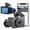 Black, variant on SCNOR Dual Dash Cam Front and Inside with WiFi, 1080P 3 Inch Screen, Night Vision G-Sensor Loop Recording for Uber Lyft Taxi Car