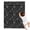 Black Gothic Sun, variant on Black Gothic Sun Moon Pattern Blanket,Comfortable Soft Flannel Throw Blanket,All Season,Warm Lightweight Blankets for Sofa Bed Couch Living Room Chair,30"x40"