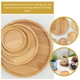 thumbnail image 2 of 3 Pcs Wooden Pallet Drink Coasters Indoor Plants House Flowerpot Saucer, 2 of 6